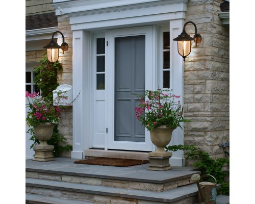 Настенный светильник Escada 30010W/01 E27*100W IP44 Black