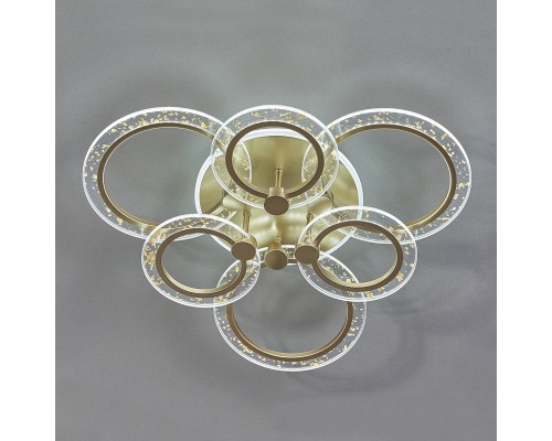 Потолочный светильник Escada 10225/6 LED*97W BL Gold