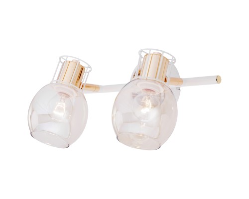 Настенный светильник Escada 1137/2A E14*40W White/Gold