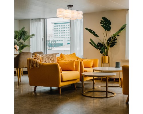 Потолочный светильник Escada 641/4P E27*60W Black