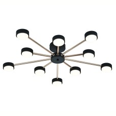 Светильник на штанге 120008/10R GX53*15W Black/Gold