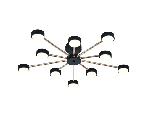 Светильник на штанге 120008/10R GX53*15W Black/Gold