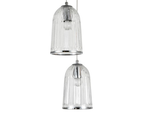 Подвесной светильник 11046/5P Chrome