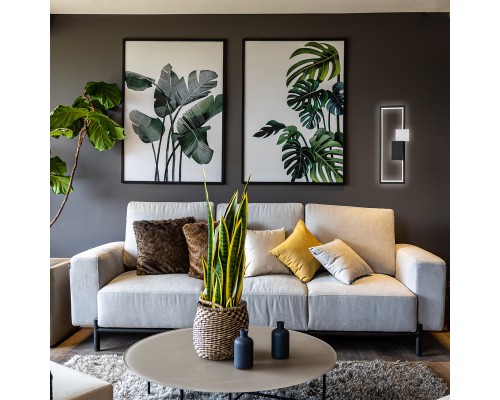 Настенный светильник Escada 10278/1 LED*33W Black/White