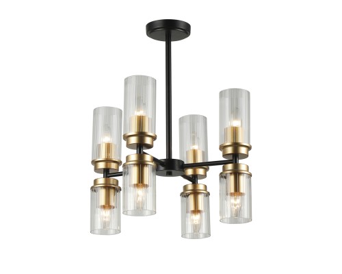 Светильник на штанге Escada 2138/8P E14*40W Black/Gold