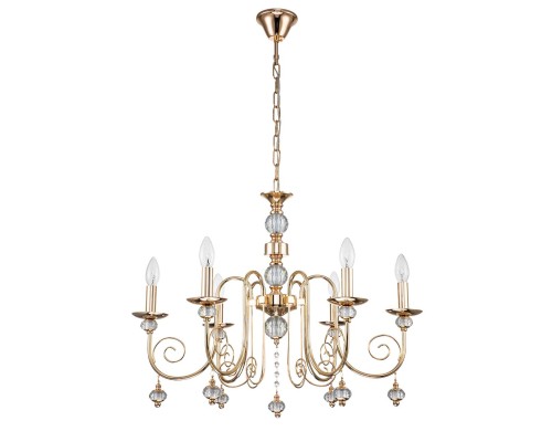 Подвесной светильник Escada 678/6PL E14*40W Gold