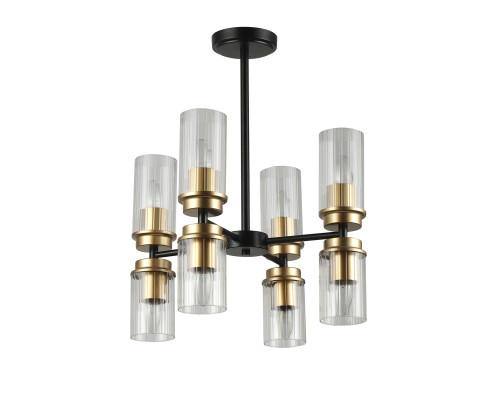 Светильник на штанге Escada 2138/8P E14*40W Black/Gold