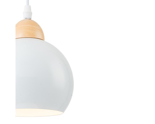 Подвесной светильник Escada 10178/1S E27*40W White/Wood