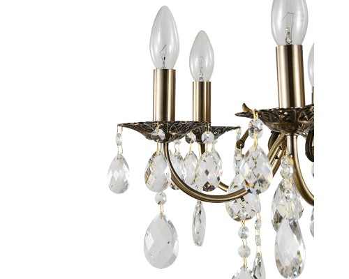 Подвесной светильник Escada 2107/8P E14*40W Antique Brass