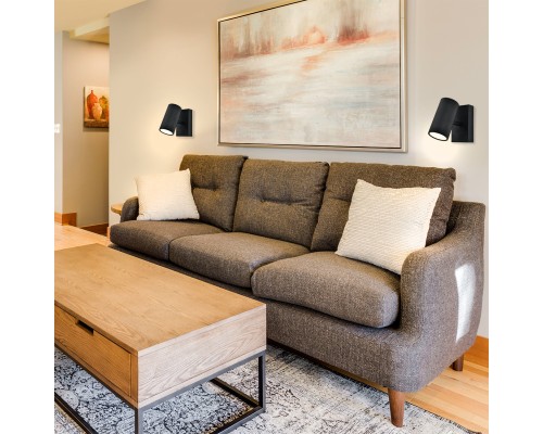 Настенный светильник Escada 10283/1 LED*6W Black