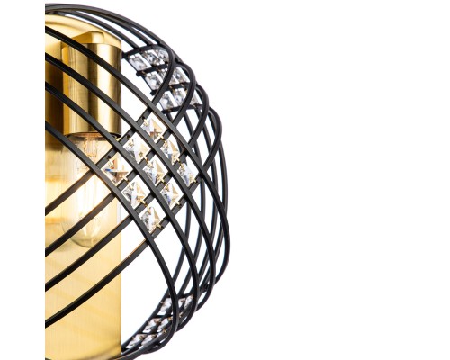 Настенный светильник 10001/1W Black