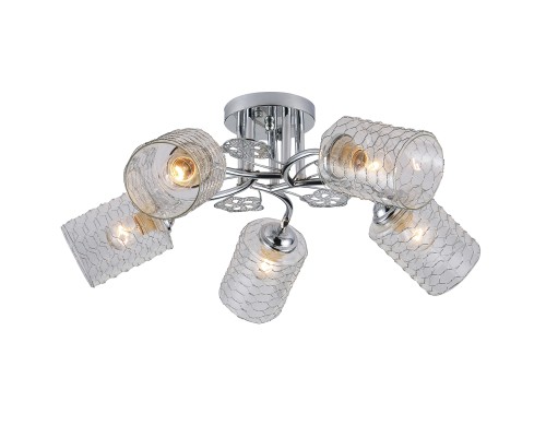 Потолочный светильник Escada 1113/5PL E27*40W Chrome