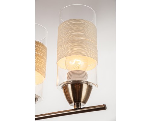 Подвесной светильник Escada 572/6 E27*60W D610 Antique Brass