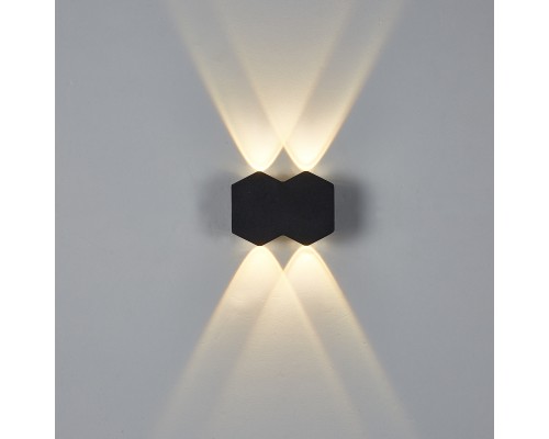 Настенный светильник Escada 30004W/01 LED*4W IP54 Black