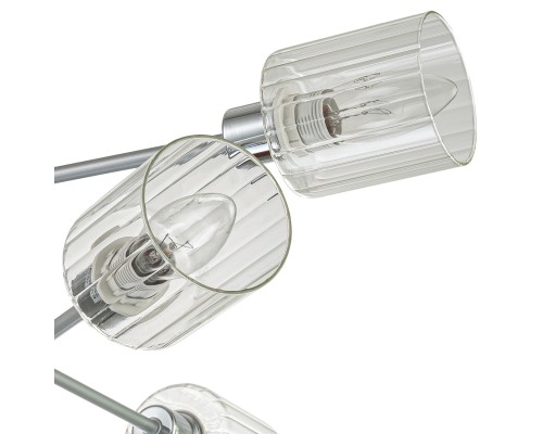 Светильник на штанге Escada 1140/8P E14*40W Silver/Chrome