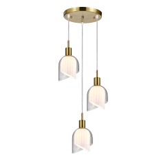 Подвесной светильник 11074/3P Brass
