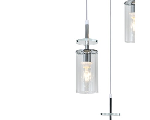 Подвесной светильник Escada 10191/3 E14*40W Chrome