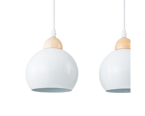 Подвесной светильник Escada 10178/3S E27*40W White/Wood