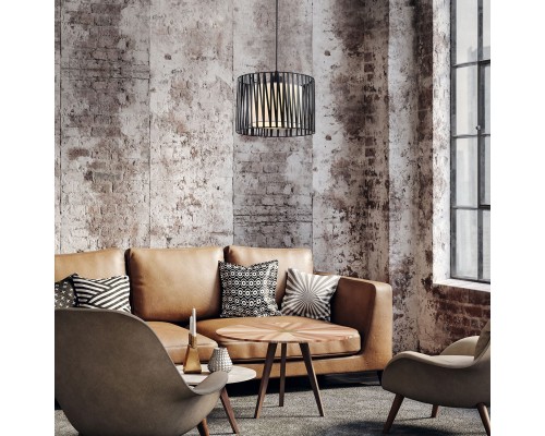 Подвесной светильник Escada 10181/1S E27*60W Black/Silver