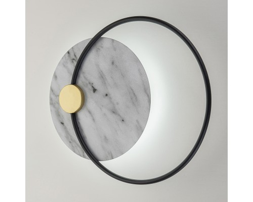 Настенный светильник Escada 10267/1 LED*15W Black/Marble