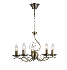 Подвесной светильник Escada 2103/5S E14*40W Bronze