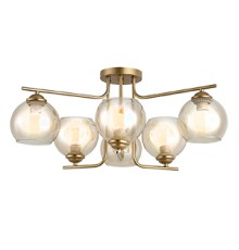 Потолочный светильник Escada 1134/6 E27*60W Сhampangne gold