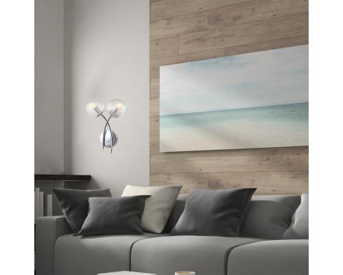 Настенный светильник Escada 1110/2A E14*40W Chrome