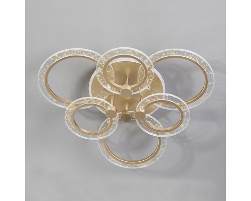 Потолочный светильник Escada 10225/6 LED*97W BL Gold