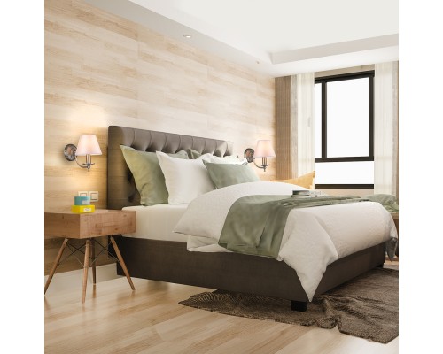 Настенный светильник Escada 1144/1A E14*40W Satin nickel