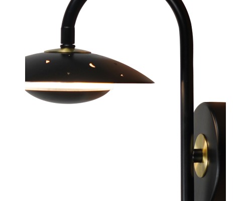 Настенный светильник Escada 625/A LED*5W Black