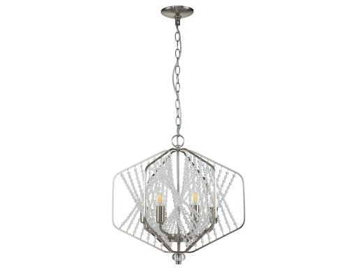 Подвесной светильник 12004/6P Nickel