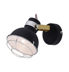 Настенный светильник Escada 1135/1A E14*40W Black/Chrome