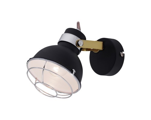 Настенный светильник Escada 1135/1A E14*40W Black/Chrome