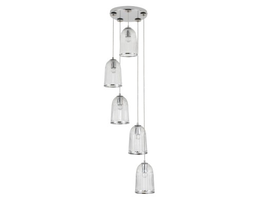 Подвесной светильник 11046/5P Chrome