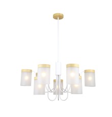 Светильник на штанге Escada 1172/9P E14*40W White/Wood