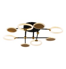 Потолочный светильник Escada 10247/8 LED LED*63W Black/Gold