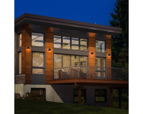 Настенный светильник Escada 30007W/01 GU10*5W IP54 Black