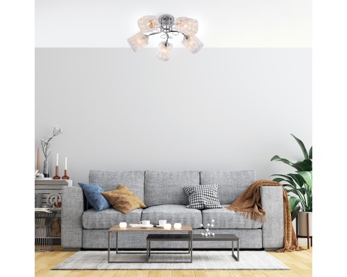 Потолочный светильник Escada 1106/5PL E27*40W Chrome