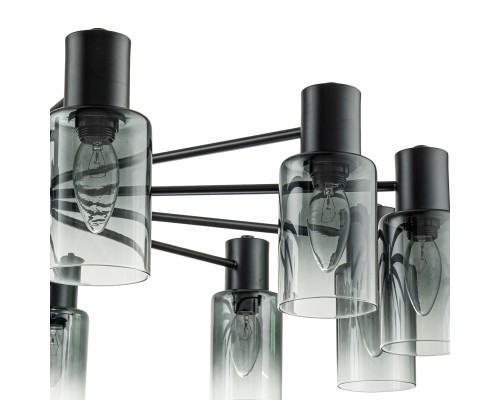 Светильник на штанге Escada 2120/12P E14*40W Black