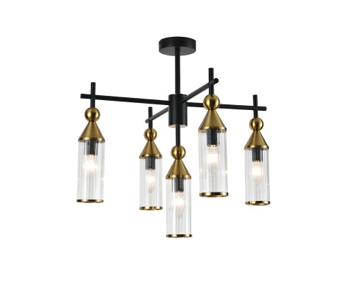 Светильник на штанге 13037/5R Black