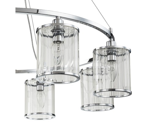 Подвесной светильник 13022/8P Chrome