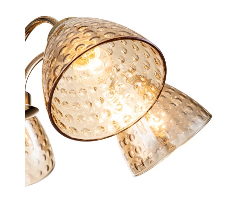 Подвесной светильник Escada 658/5PL E27*40W Gold