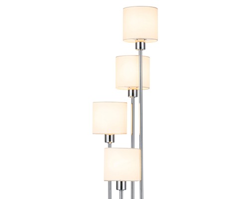 Напольный светильник Escada 1109/4 E14*40W Chrome/Beige