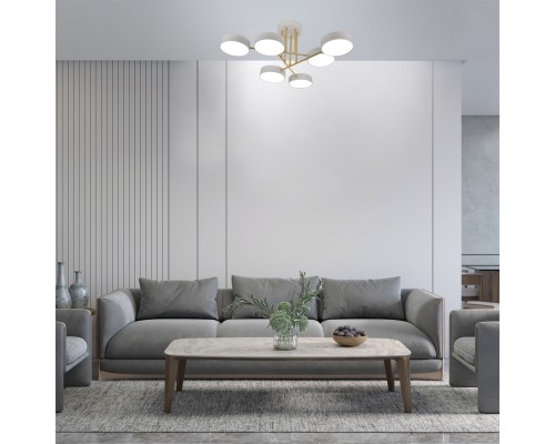 Светильник на штанге Escada 10262/6 LED*78W White/Gold