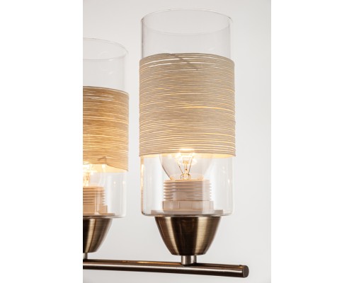 Подвесной светильник Escada 572/6 E27*60W D610 Antique Brass