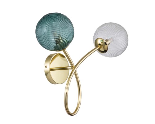 Настенный светильник 11032/2W Gold