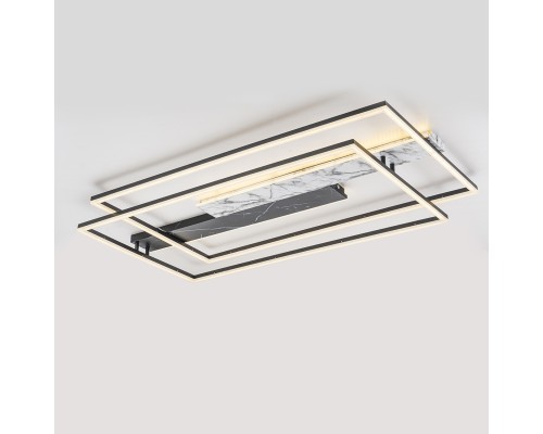 Потолочный светильник Escada 10250/2 LED*205W Black/White marble