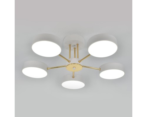 Светильник на штанге Escada 10262/5 LED*64W White/Gold