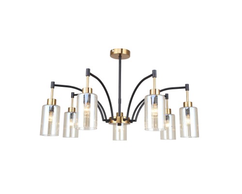 Светильник на штанге Escada 1166/7P E14*40W Brass/Black