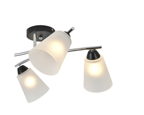 Потолочный светильник Escada 2132/4P E27*60W Black/Chrome